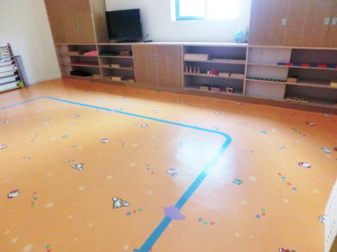 亲子中心专用PVC地胶 环保儿童PVC塑胶地板